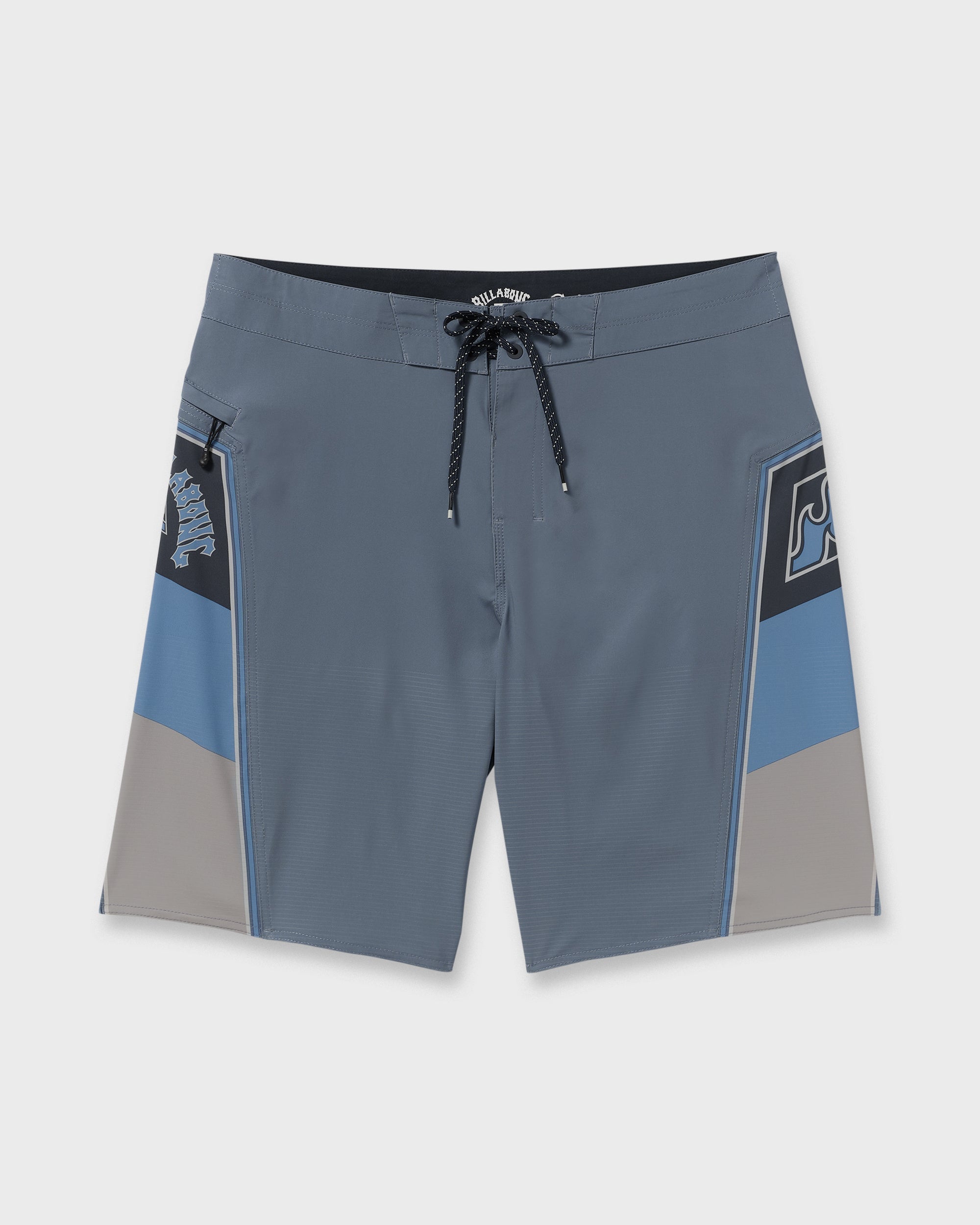 Straddie Airlite 20 Boardshorts - Steel Blue