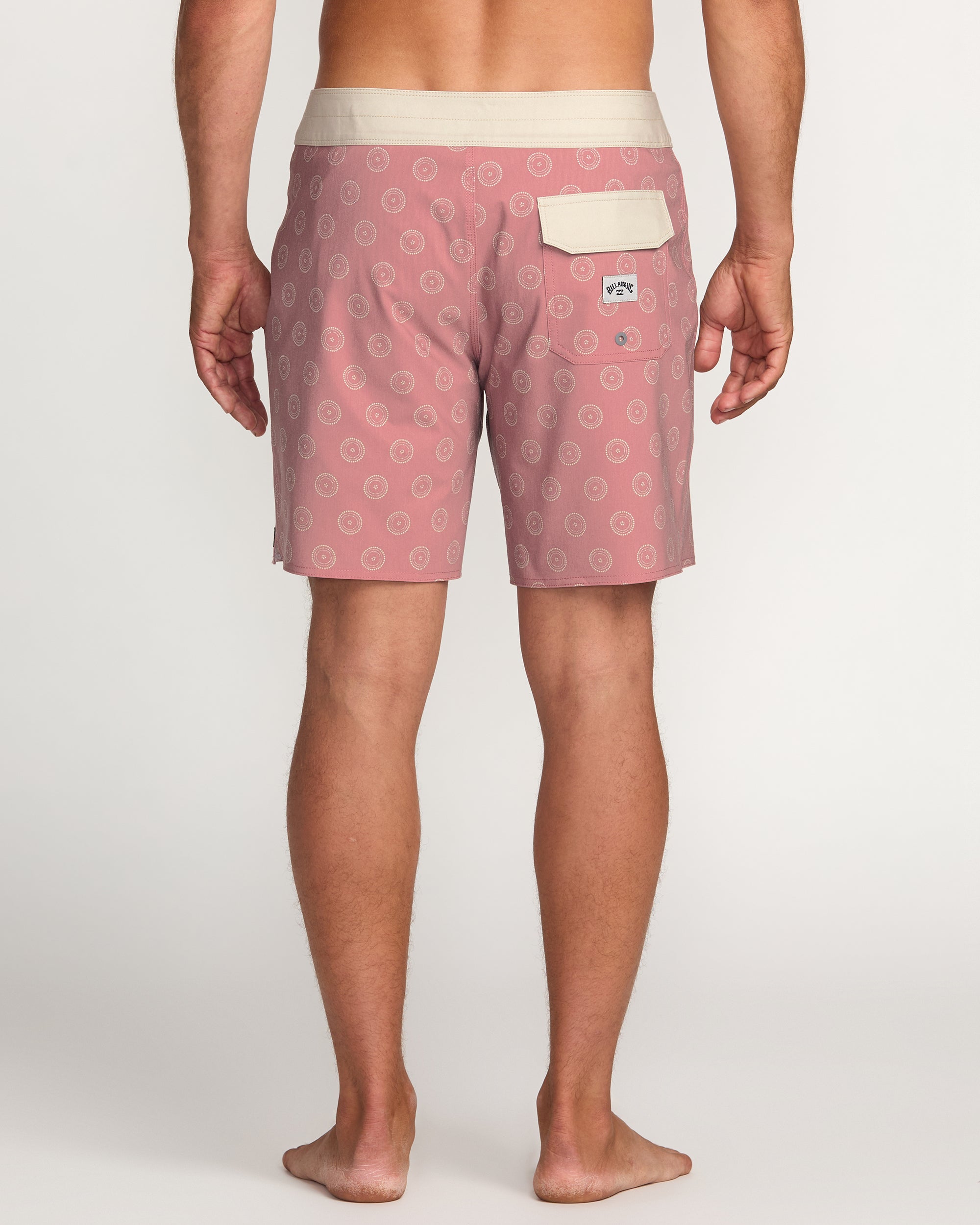Good Times Pro Performance 18 Boardshorts - Dusty Rose