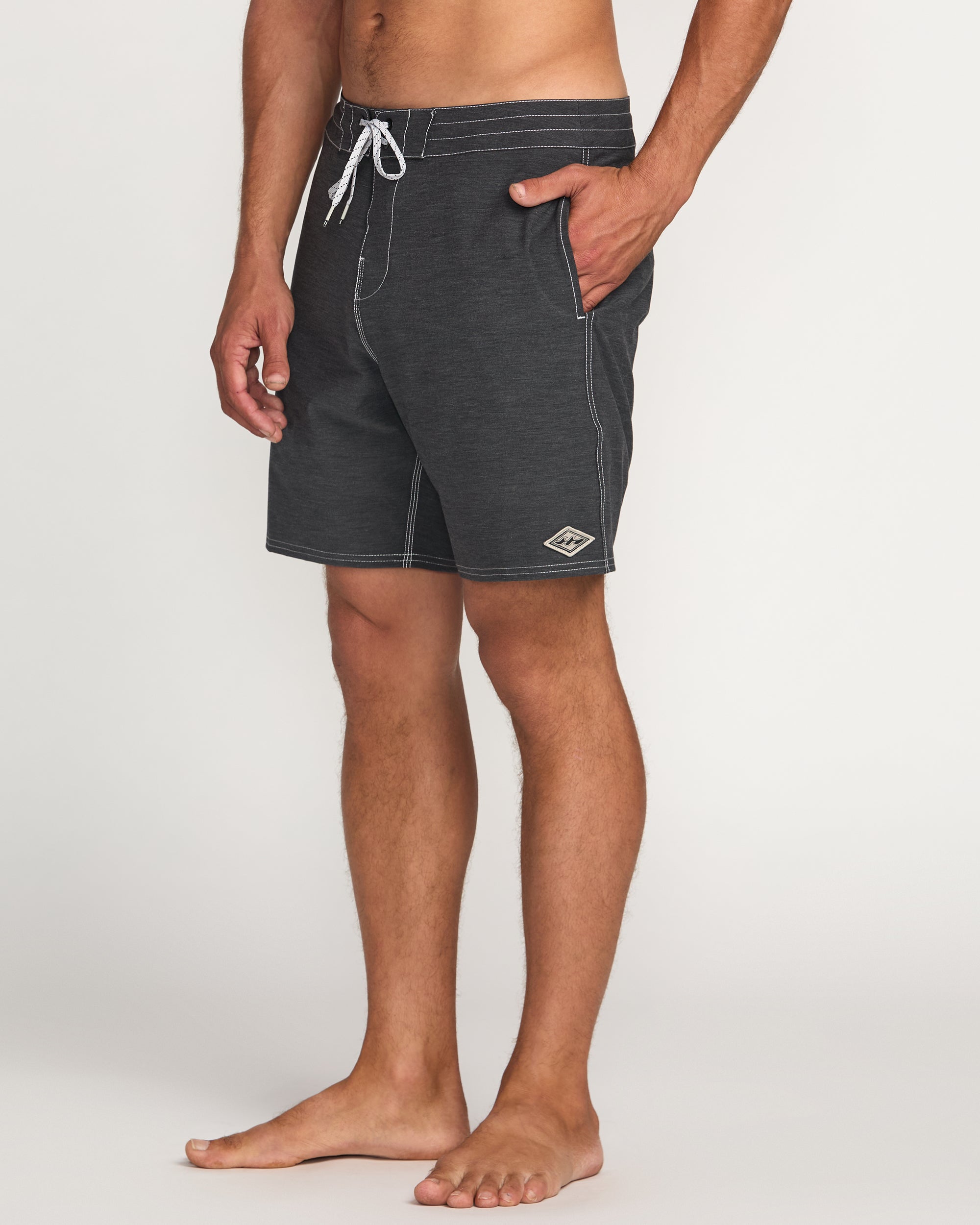 Every Other Day Lo Tide 18 Boardshorts - Black