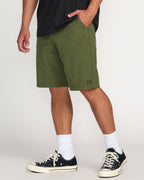 Crossfire Submersible 21 Hybrid Shorts - Olive