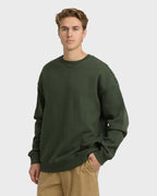 Fort Garage Crewneck Sweatshirt - Olive