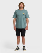 Canyons Regular Short Sleeve T-Shirt - Sea Blue