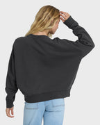 Echo Crewneck Sweatshirt - Black Sands