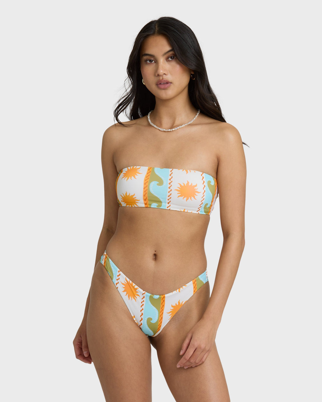 Sunblind Tully Tube Top Bandeau Bikini Top - Salt Crystal