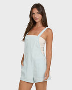 Beach Crush Denim Overalls - Clearwater