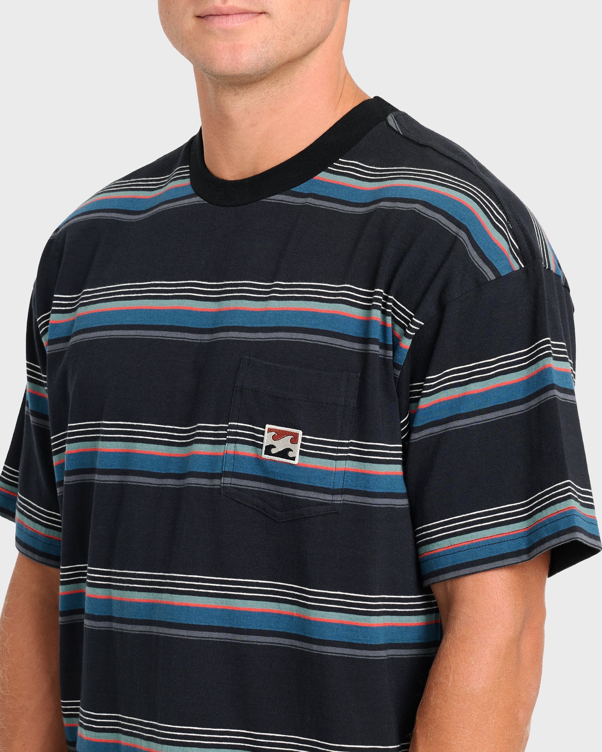 Baxter Short Sleeve Pocket Tee - Black