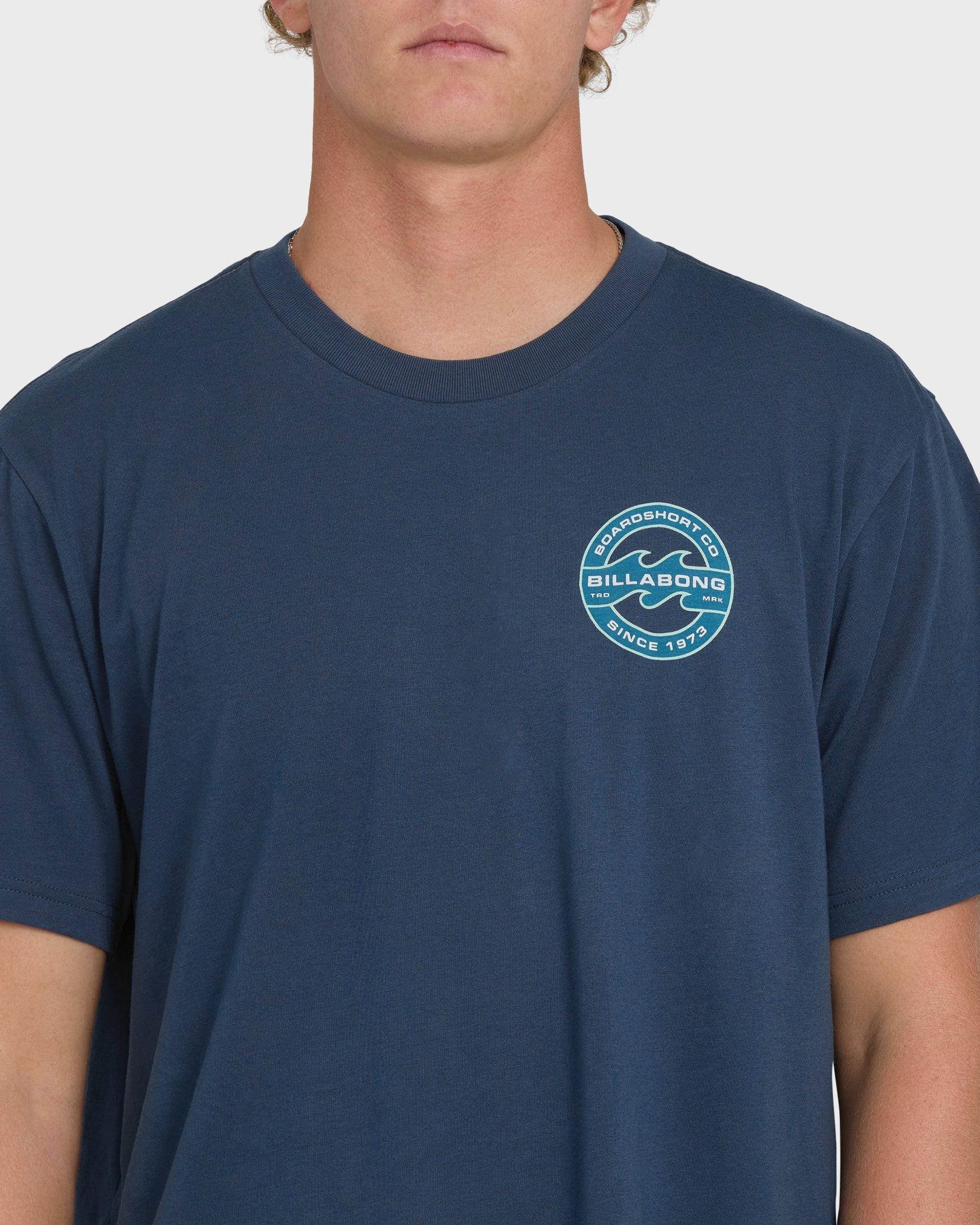 Hollow Fill Premium Short Sleeve T-Shirt - Dark Denim