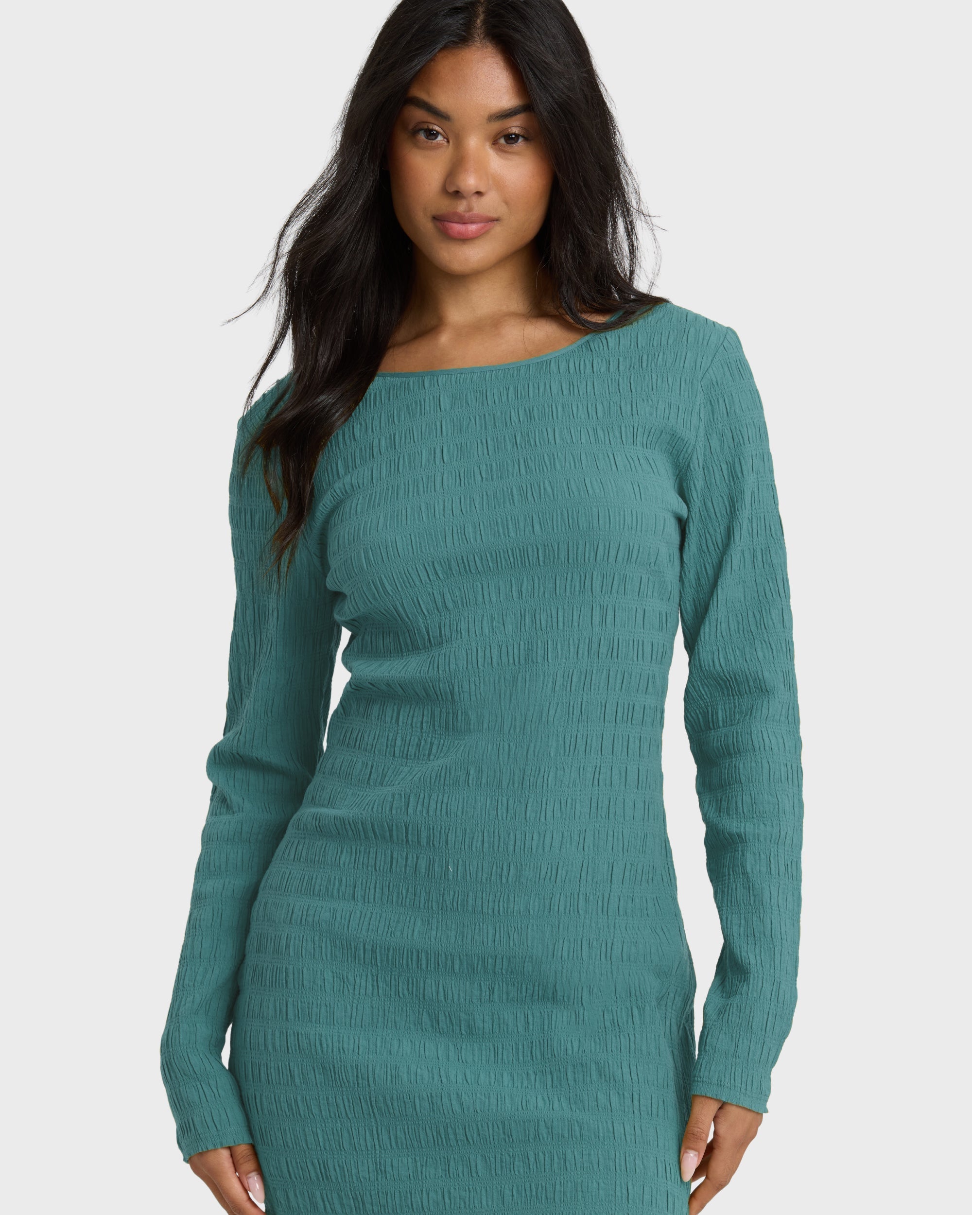Dream Life Mini Dress - Bay Blue