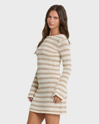 Raye Mini Dress - Cobblestone