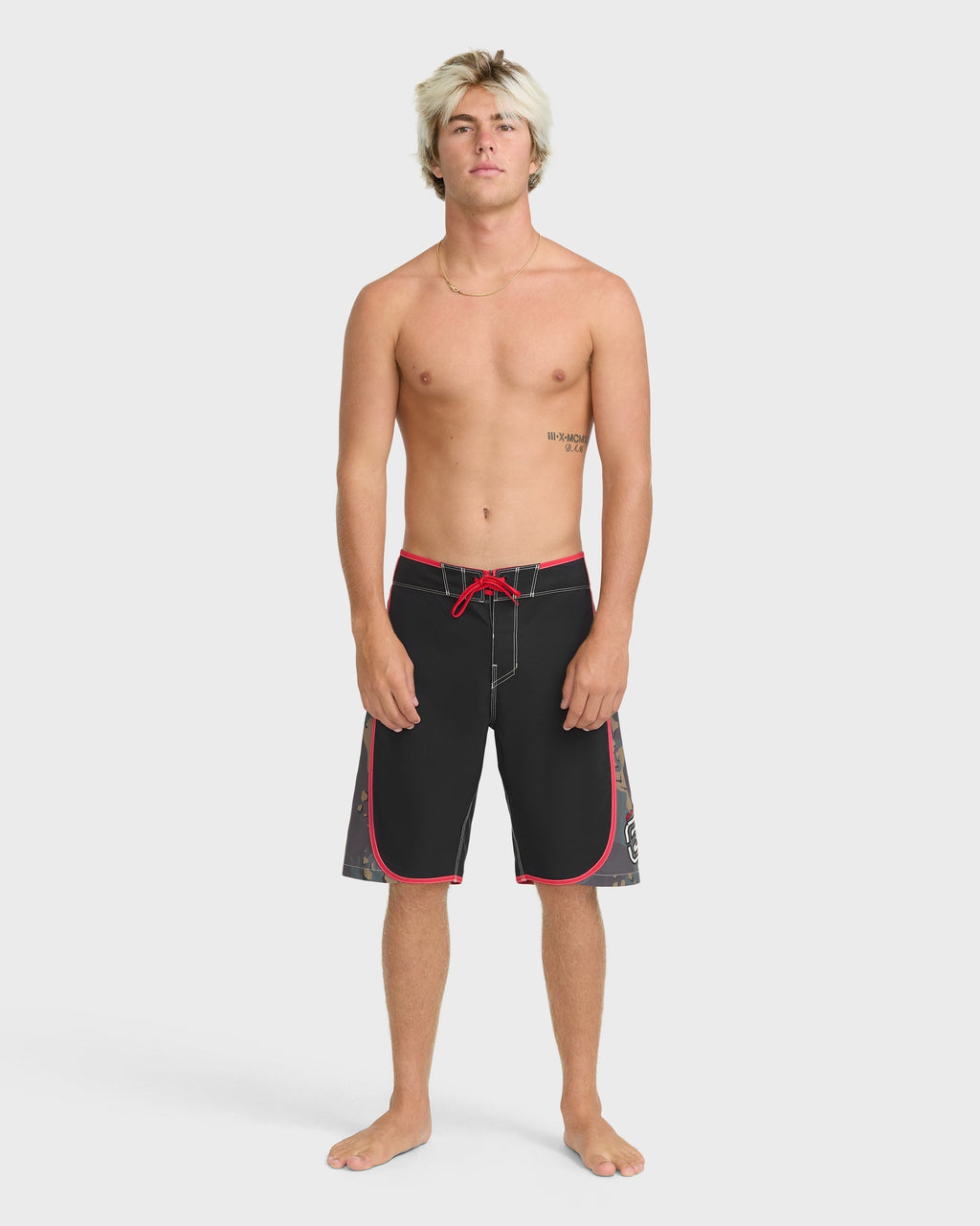 73 Long Bong Hawaii Pro 21 Boardshorts - Black