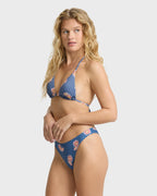 Western Sky Hike Medium Bikini Bottoms - True Navy